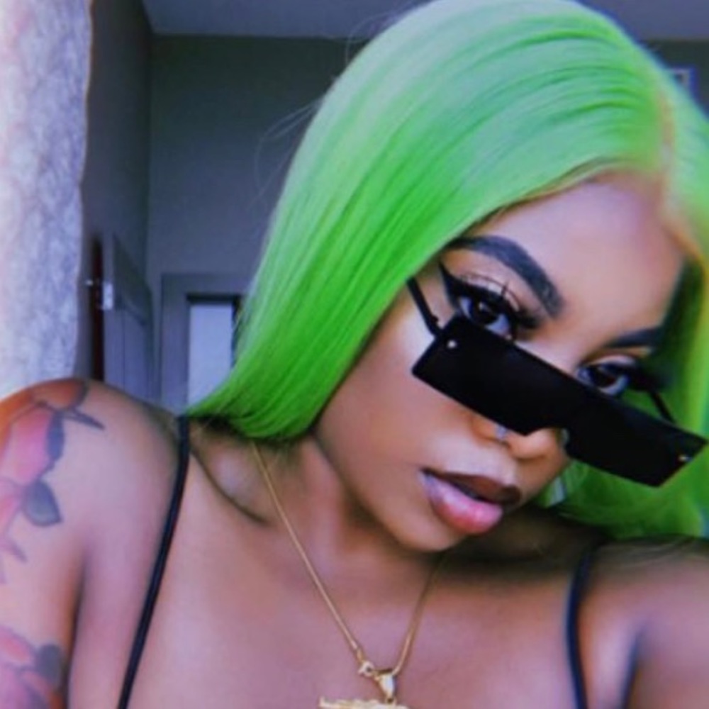 Black Rectangular Shaped Sunglasses